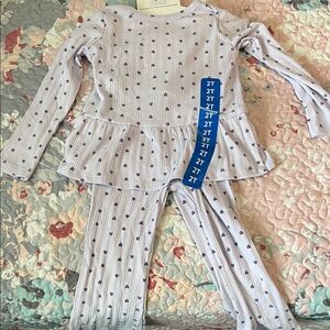 Purple Heart Kids Playwear Set